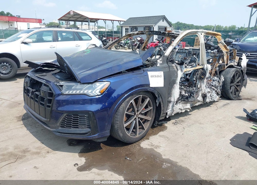 2022 AUDI SQ7 PRESTIGE TFSI QUATTRO TIPTRONIC VIN: WA1VWBF77ND009566