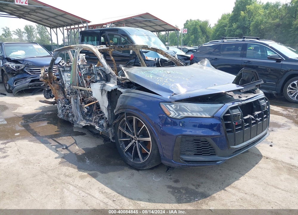 2022 AUDI SQ7 PRESTIGE TFSI QUATTRO TIPTRONIC VIN: WA1VWBF77ND009566