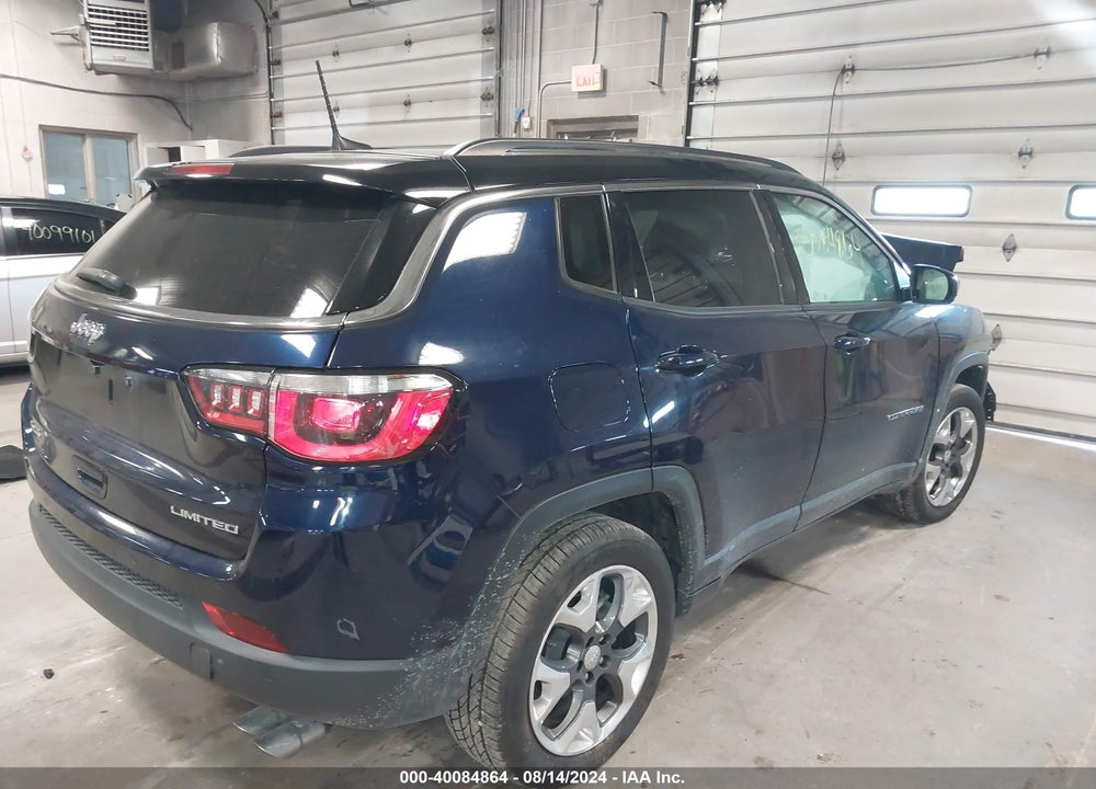 2018 JEEP COMPASS LIMITED 4X4 VIN: 3C4NJDCB4JT144615