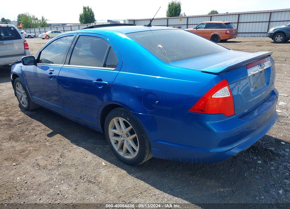 2011 FORD FUSION SEL VIN: 3FAHP0JG6BR311631