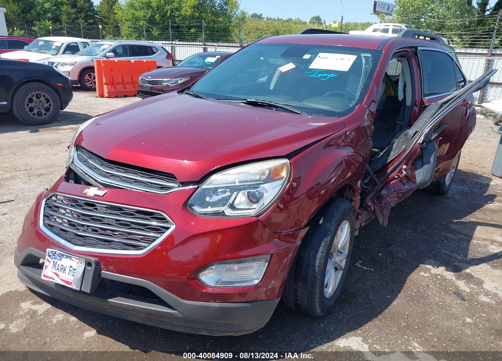 2016 CHEVROLET EQUINOX LT VIN: 2GNALCEK9G1123504