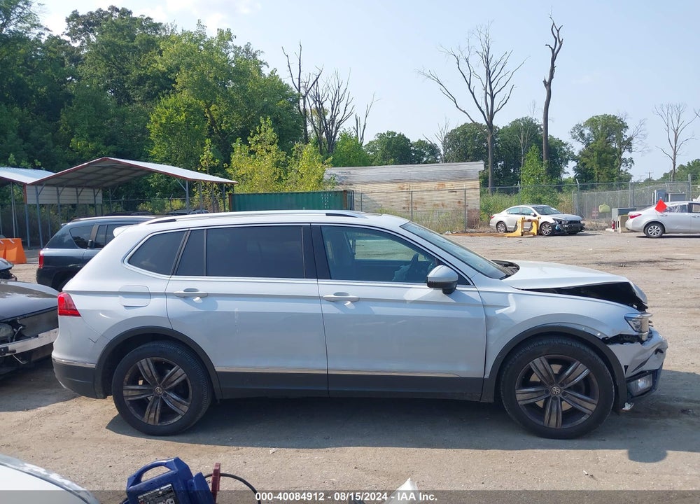 2019 VOLKSWAGEN TIGUAN 2.0T SEL PREMIUM/2.0T SEL PREMIUM R-LINE VIN: 3VV4B7AX8KM006338