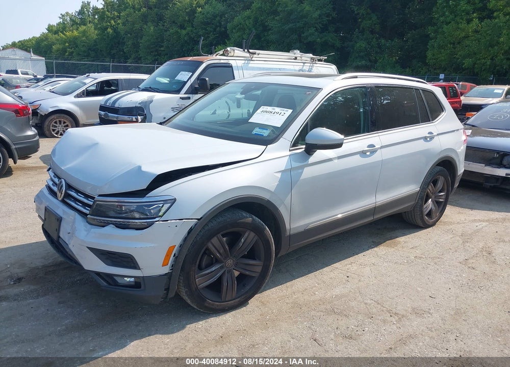 2019 VOLKSWAGEN TIGUAN 2.0T SEL PREMIUM/2.0T SEL PREMIUM R-LINE VIN: 3VV4B7AX8KM006338