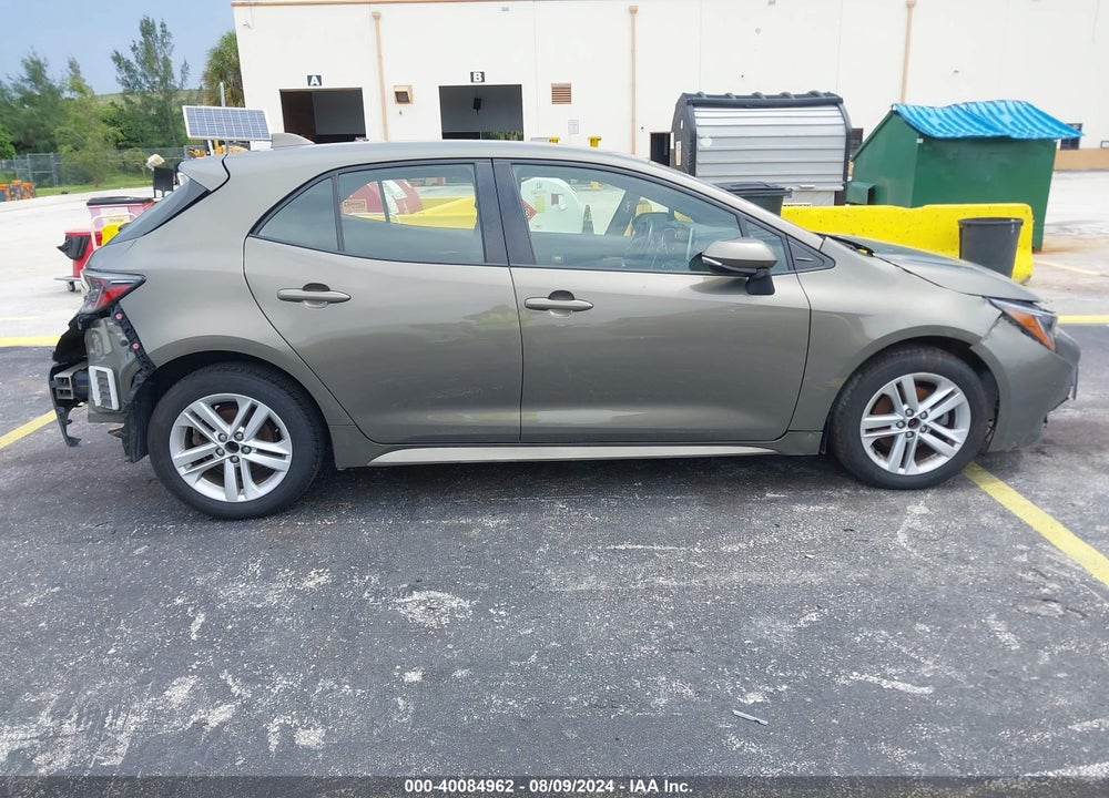 2019 TOYOTA COROLLA SE VIN: JTNK4RBE4K3052531