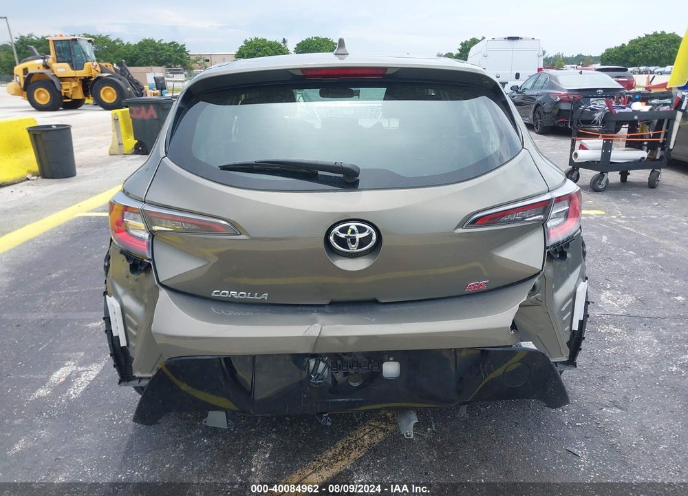 2019 TOYOTA COROLLA SE VIN: JTNK4RBE4K3052531