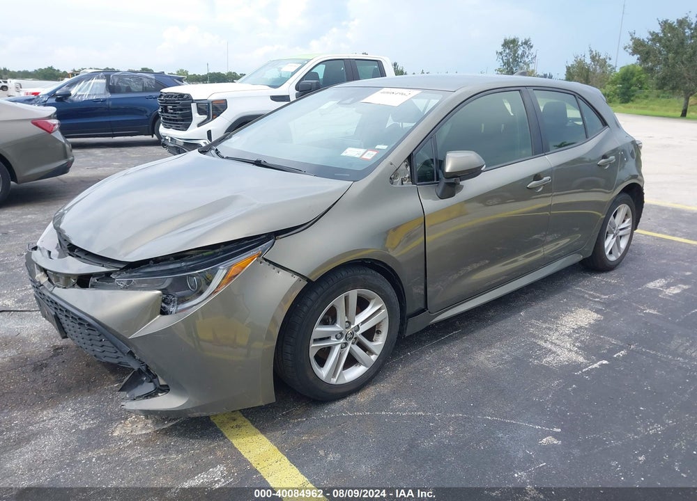 2019 TOYOTA COROLLA SE VIN: JTNK4RBE4K3052531