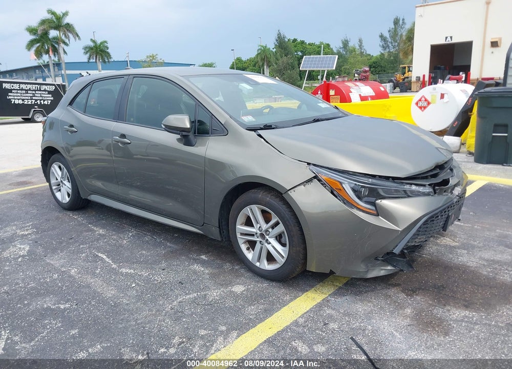 2019 TOYOTA COROLLA SE VIN: JTNK4RBE4K3052531