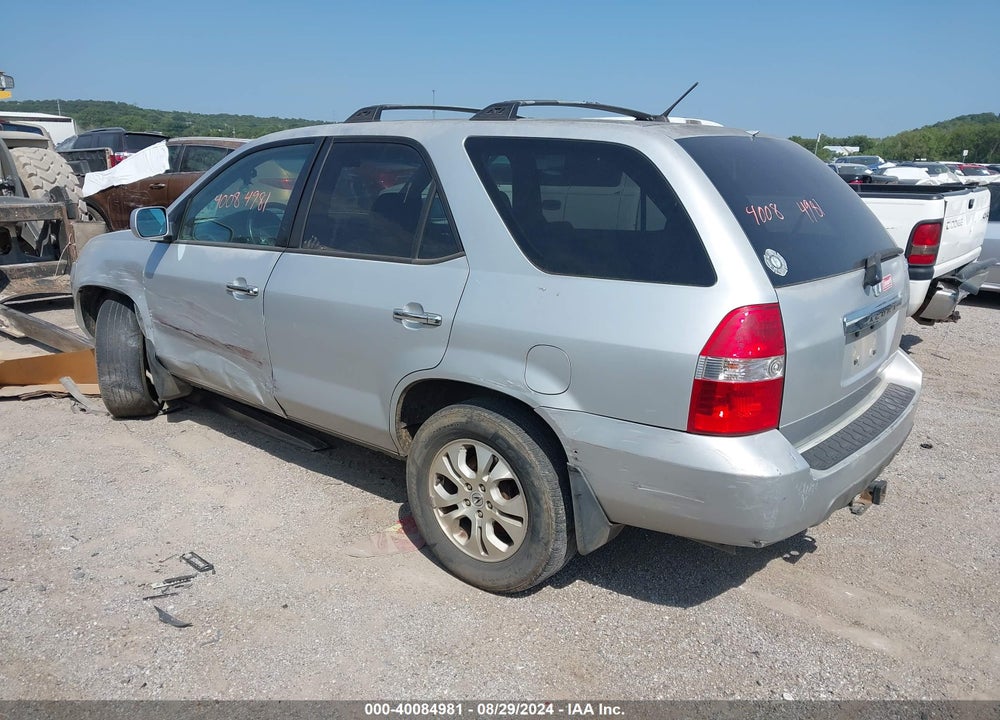 2003 ACURA MDX VIN: 2HNYD18663H524608
