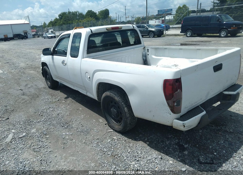 2009 CHEVROLET COLORADO WORK TRUCK VIN: 1GCCS199X98109644