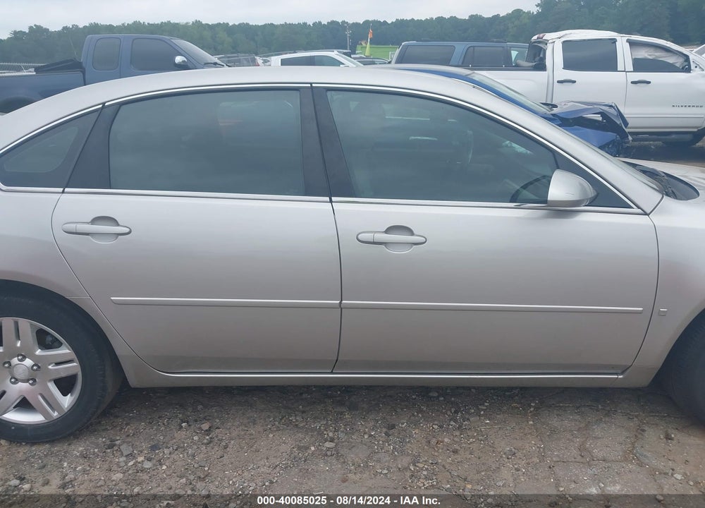 2007 CHEVROLET IMPALA LT VIN: 2G1WC58R679202318
