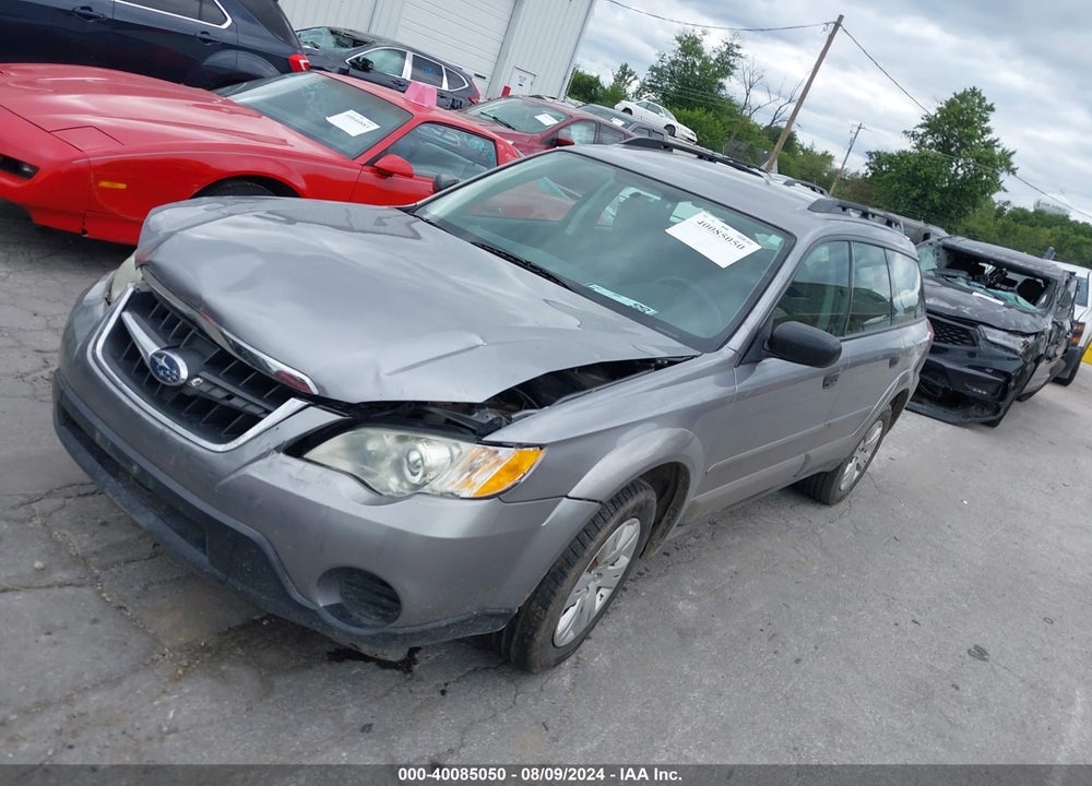 2009 SUBARU OUTBACK 2.5I VIN: 4S4BP60C997320659
