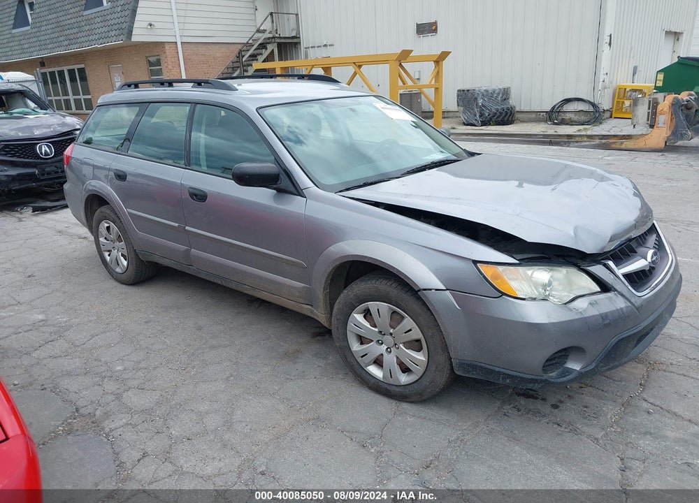 2009 SUBARU OUTBACK 2.5I VIN: 4S4BP60C997320659