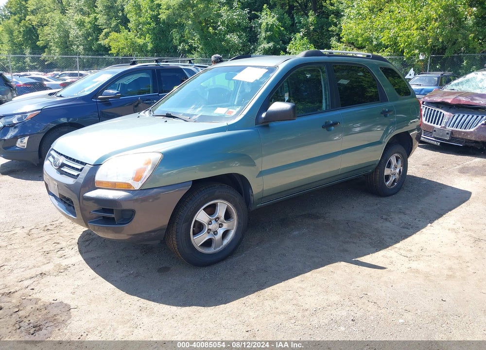 2007 KIA SPORTAGE LX VIN: KNDJF724877358430