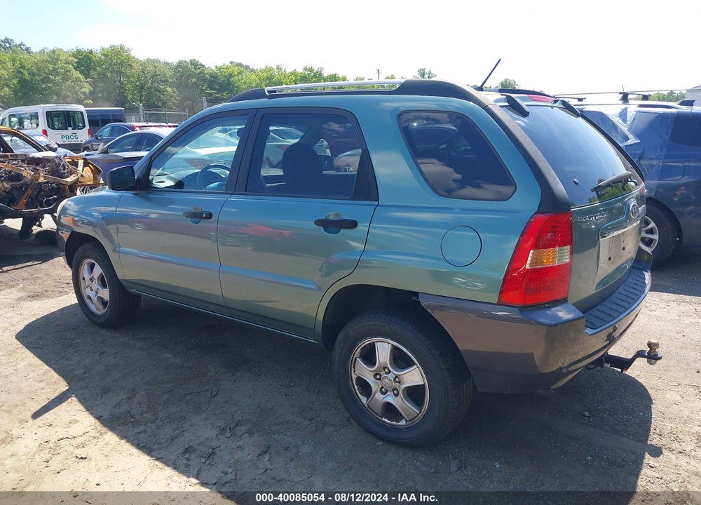 2007 KIA SPORTAGE LX VIN: KNDJF724877358430