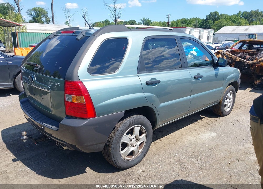 2007 KIA SPORTAGE LX VIN: KNDJF724877358430