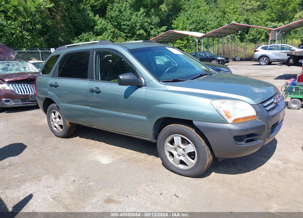 2007 KIA SPORTAGE LX VIN: KNDJF724877358430