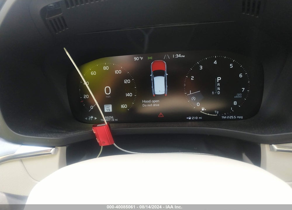 2019 VOLVO XC60 T6 MOMENTUM VIN: YV4A22RK6K1339354