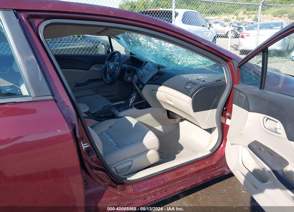 2012 HONDA CIVIC LX VIN: 19XFB2F54CE373699