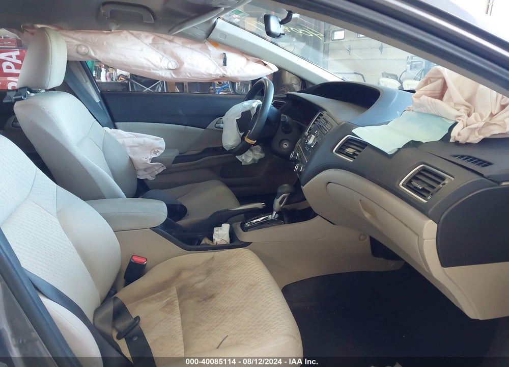2014 HONDA CIVIC LX VIN: 19XFB2F52EE211444