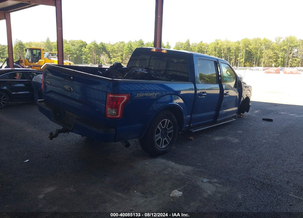 2017 FORD F-150 XLT VIN: 1FTEW1EF9HFB60409