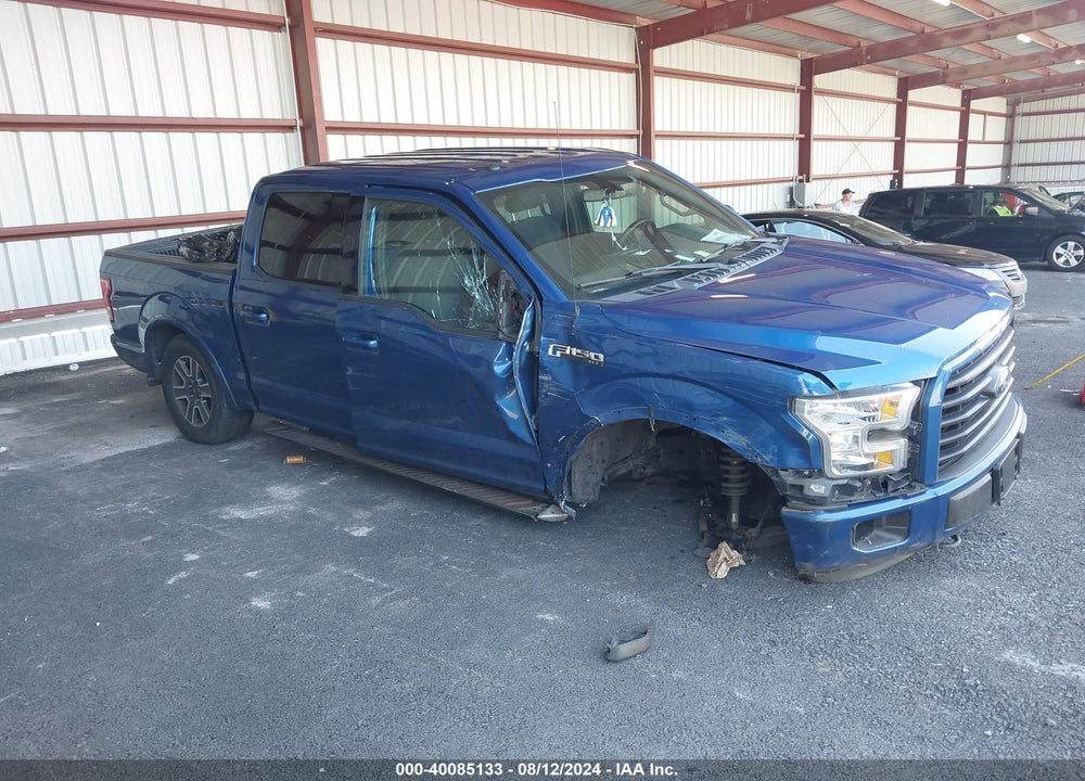 2017 FORD F-150 XLT VIN: 1FTEW1EF9HFB60409