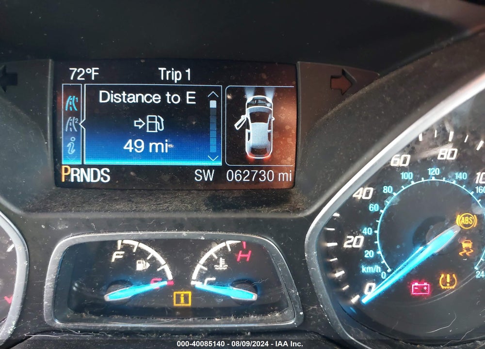 2015 FORD ESCAPE SE VIN: 1FMCU9GX7FUC27174