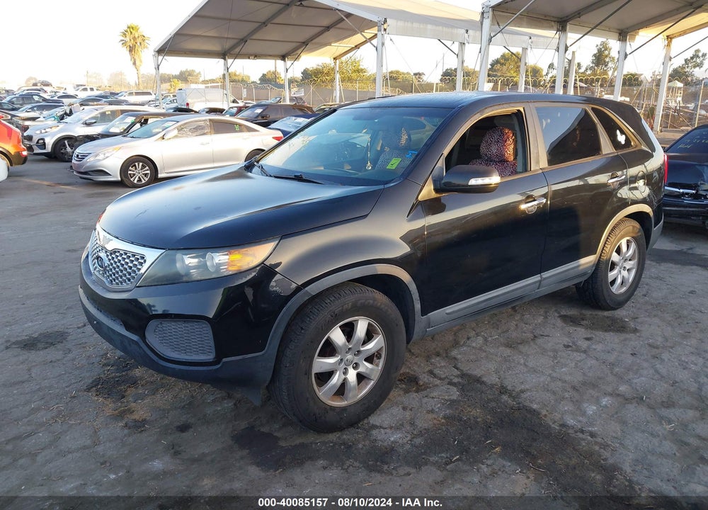 2013 KIA SORENTO LX VIN: 5XYKT3A10DG366596