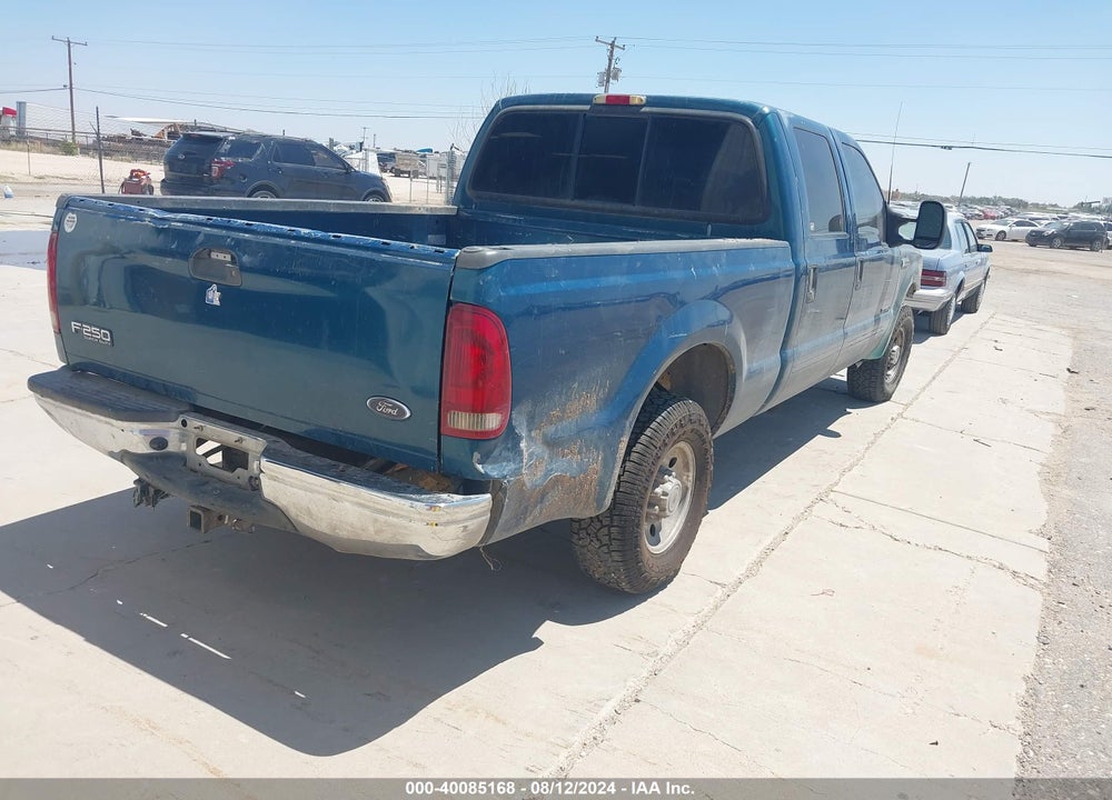 2000 FORD F-250 LARIAT/XL/XLT VIN: 3FTNW20F9YMA41532