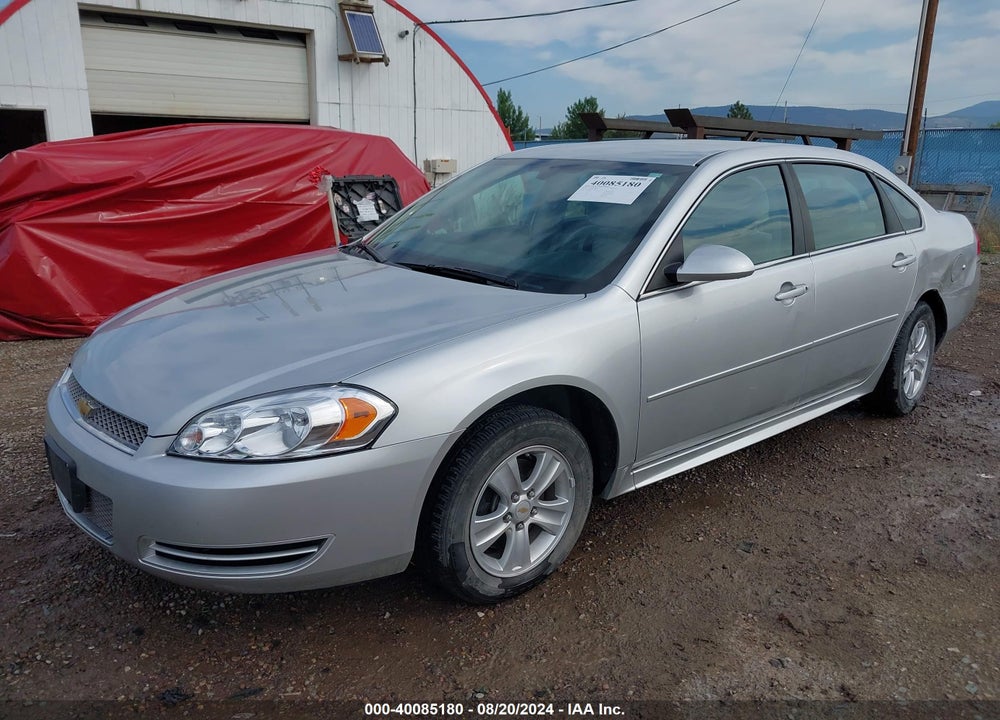 2013 CHEVROLET IMPALA LS VIN: 2G1WF5E36D1108456