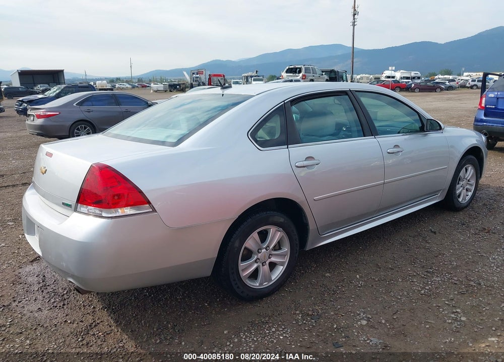 2013 CHEVROLET IMPALA LS VIN: 2G1WF5E36D1108456