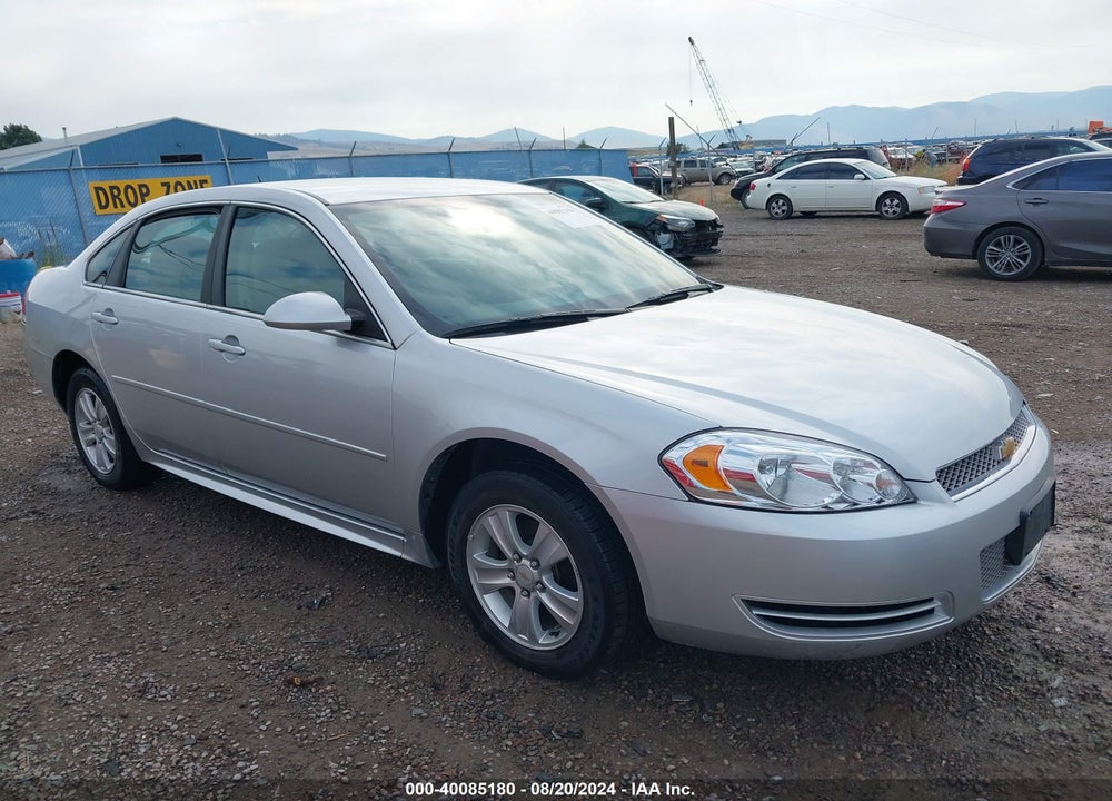 2013 CHEVROLET IMPALA LS VIN: 2G1WF5E36D1108456