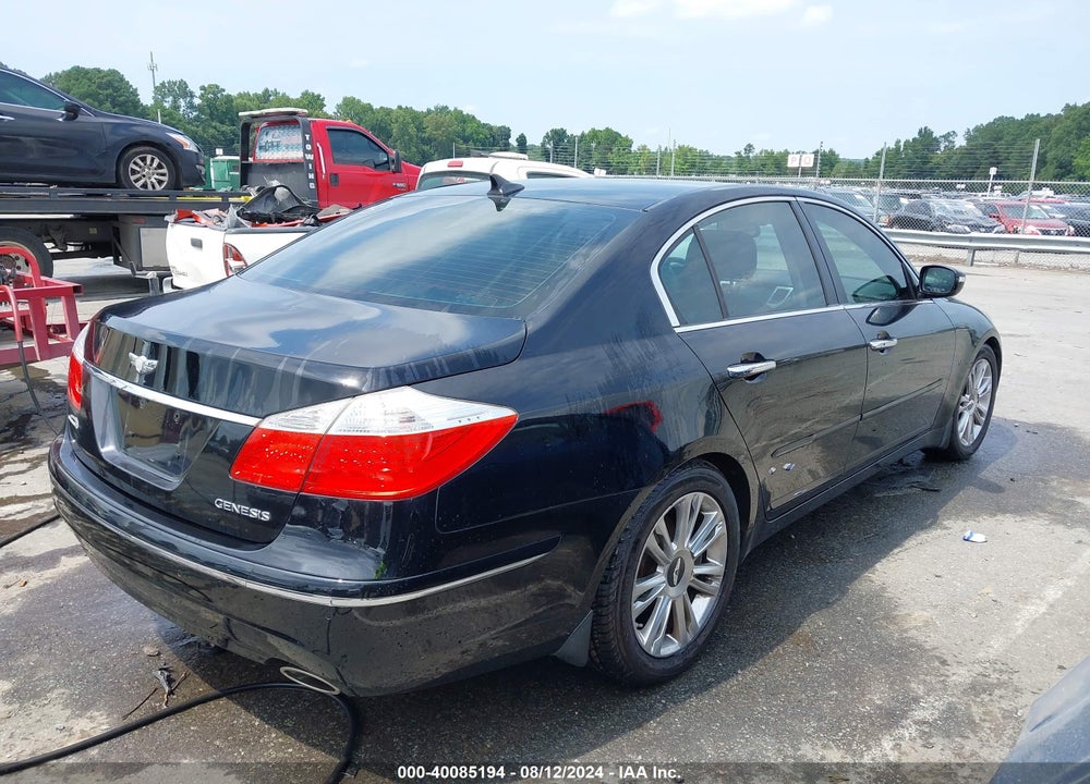 2011 HYUNDAI GENESIS 3.8 VIN: KMHGC4DE4BU123004