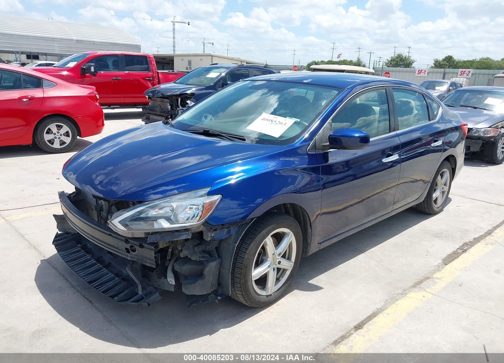 2016 NISSAN SENTRA S VIN: 3N1AB7AP8GY335156