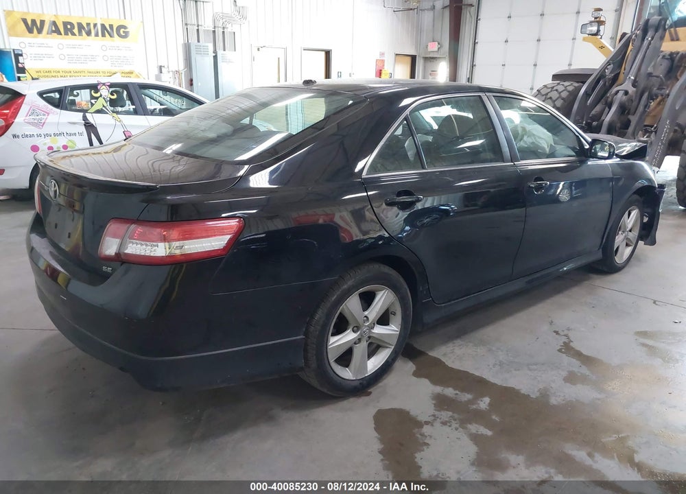 2011 TOYOTA CAMRY SE VIN: 4T1BF3EK5BU130138