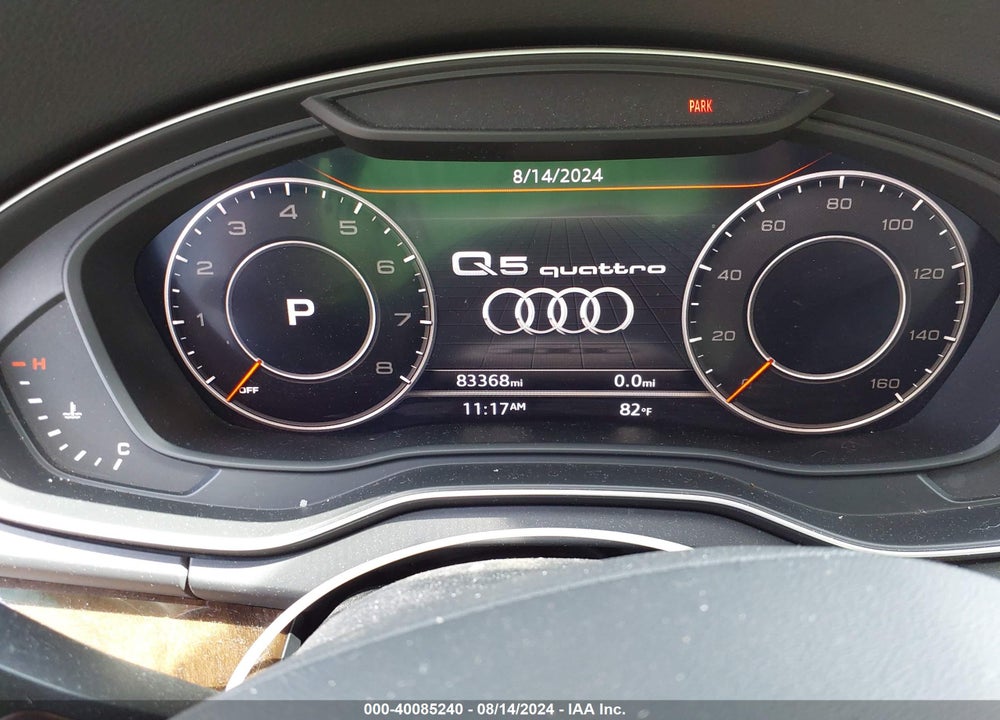 2018 AUDI Q5 2.0T PREMIUM VIN: WA1BNAFY0J2006801