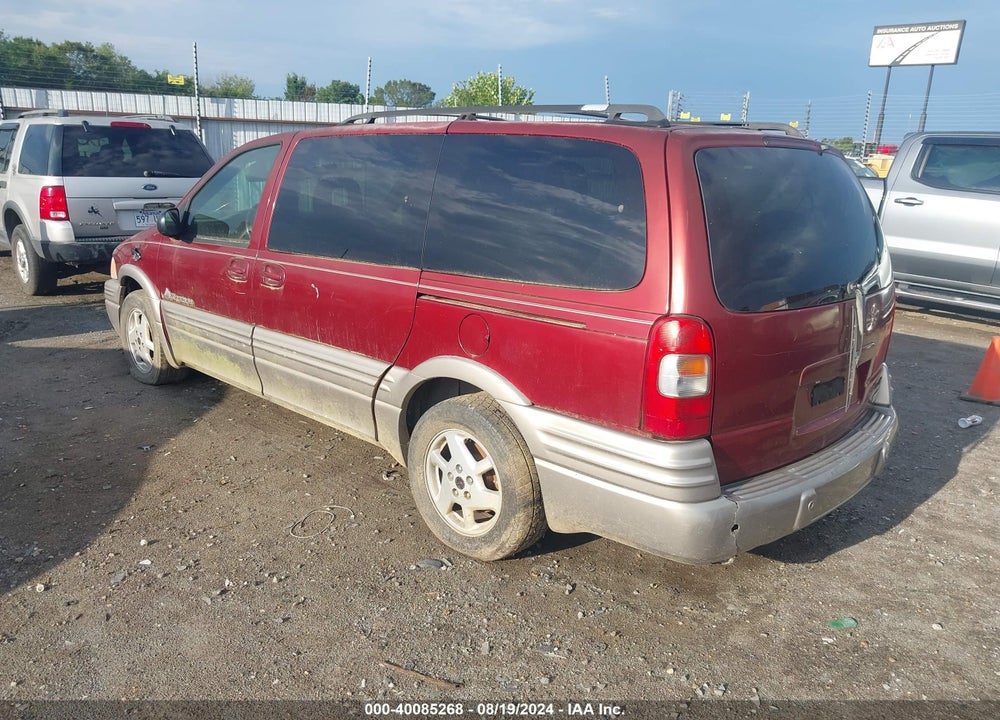 2002 PONTIAC MONTANA T16 W/1SX PKG. VIN: 1GMDV03E52D151286