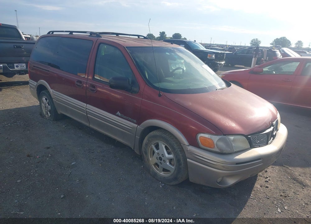 2002 PONTIAC MONTANA T16 W/1SX PKG. VIN: 1GMDV03E52D151286
