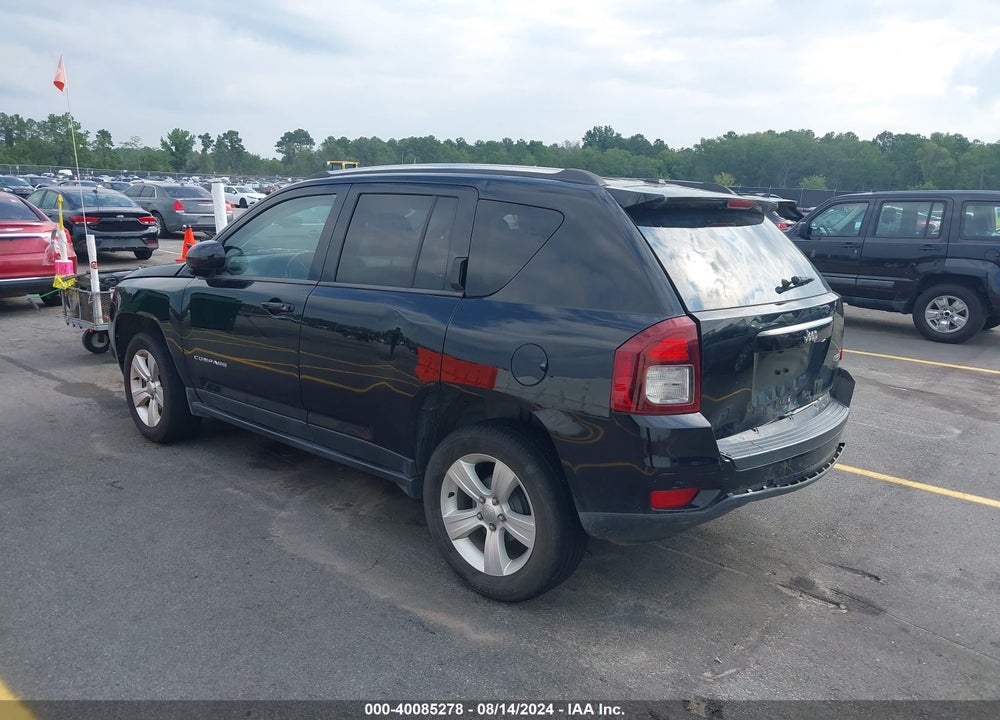 2014 JEEP COMPASS LATITUDE VIN: 1C4NJCEB4ED633017