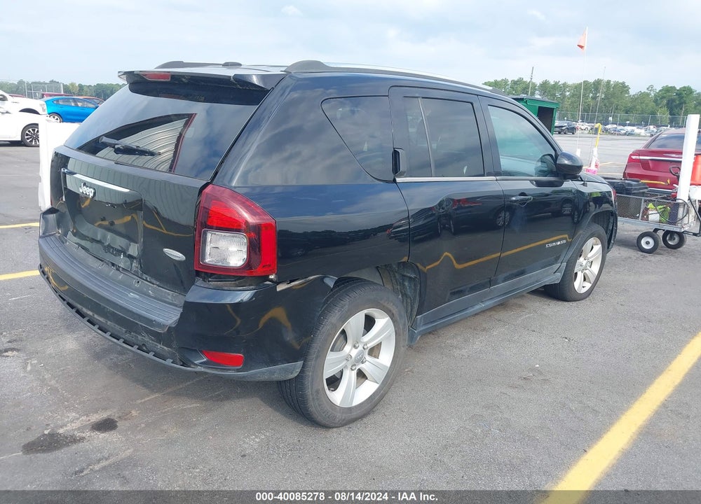 2014 JEEP COMPASS LATITUDE VIN: 1C4NJCEB4ED633017