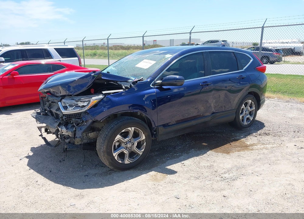 2019 HONDA CR-V EX-L VIN: 5J6RW1H81KA032713