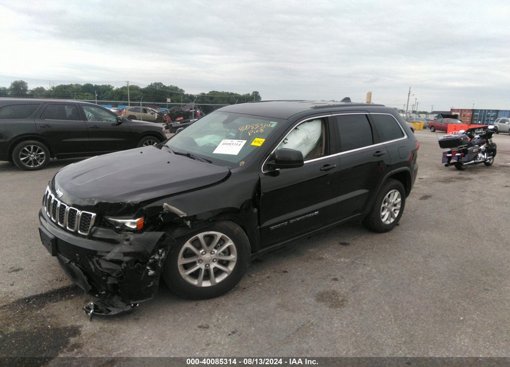 2022 CHEROKEE JEEP GRAND  WK LAREDO E 4X4 VIN: 1C4RJFAG2NC162530