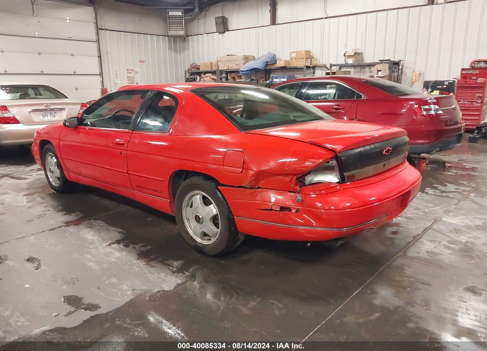1999 CHEVROLET MONTE CARLO Z34 VIN: 2G1WX12K2X9274674