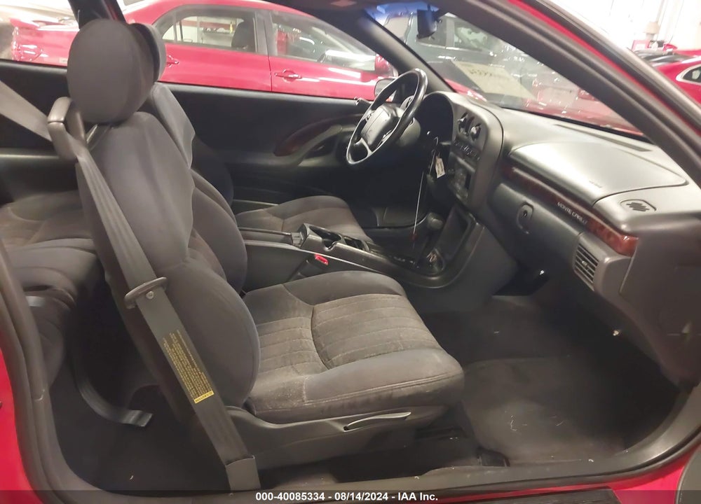 1999 CHEVROLET MONTE CARLO Z34 VIN: 2G1WX12K2X9274674