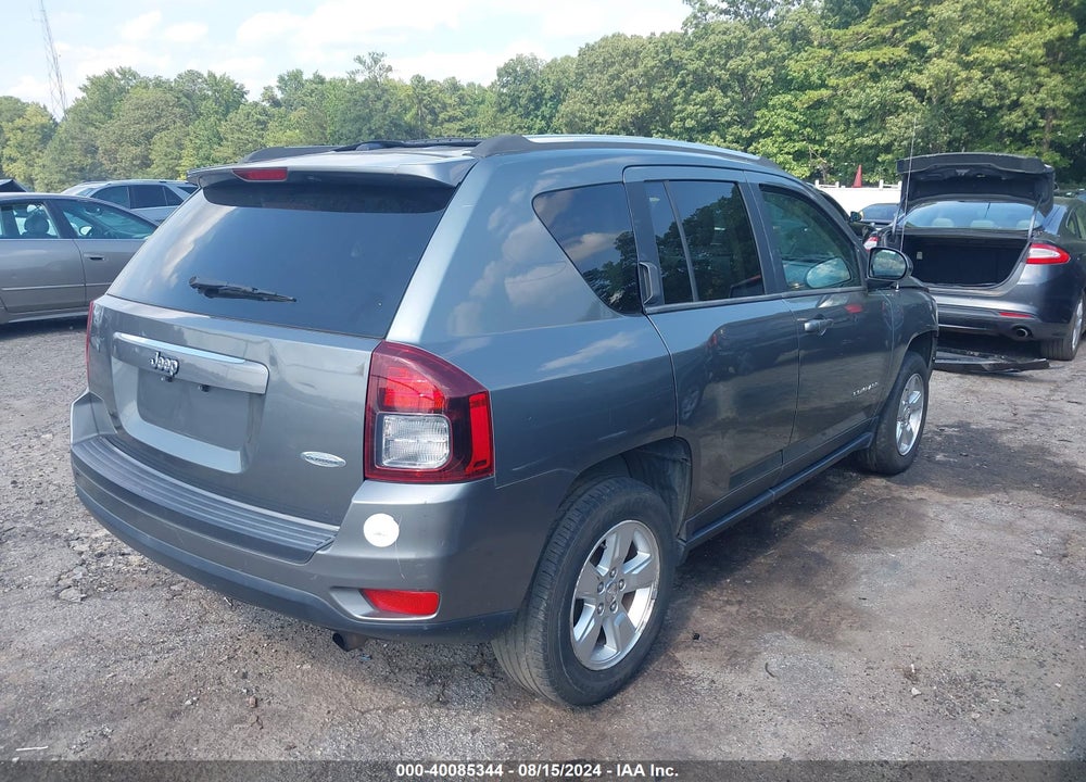 2014 JEEP COMPASS LATITUDE VIN: 1C4NJCEA9ED552960