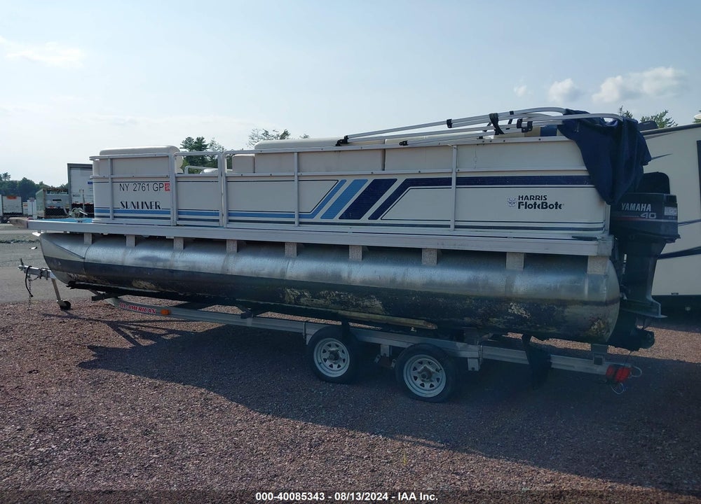 1996 HARRIS FLOTE DEK VIN: HAMP6576E696