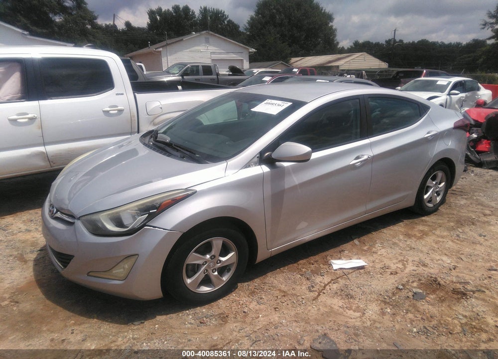 2015 HYUNDAI ELANTRA SE VIN: 5NPDH4AE5FH580921