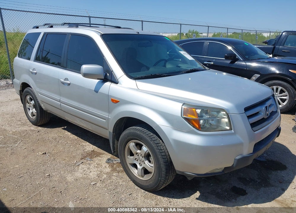 2008 HONDA PILOT EX VIN: 5FNYF28408B000789