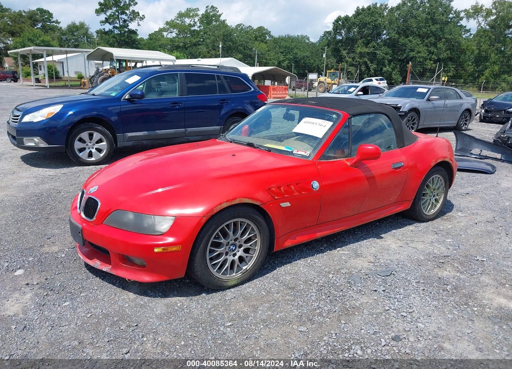 2000 BMW Z3 2.3 VIN: WBACH9345YLM91651