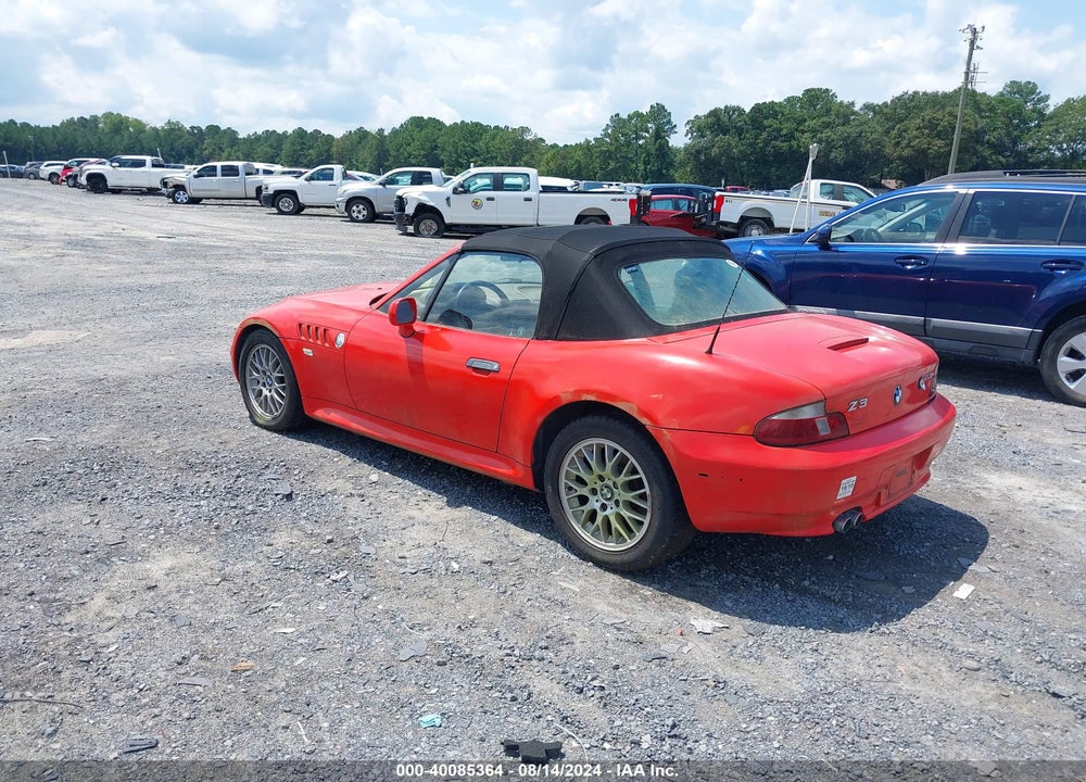 2000 BMW Z3 2.3 VIN: WBACH9345YLM91651