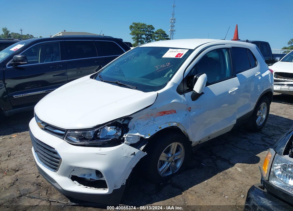 2022 CHEVROLET TRAX FWD LS VIN: KL7CJKSM9NB544446